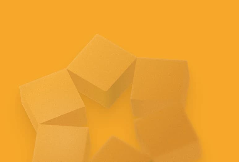 A stack of 3D gold bars